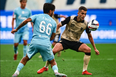 Зенит" одержал сложную победу над "Рубином