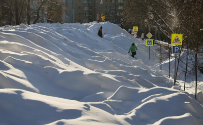 Высота снежного покрова в Москве возросла на 31 см за пять дней